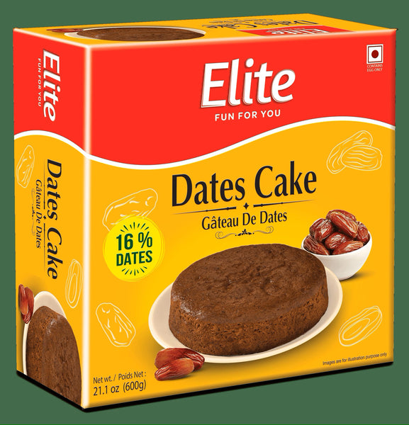 Elite Dates Cake - Elite -  600gm