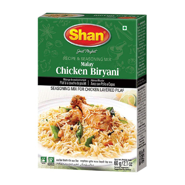 Malay chicken biriyani  Seasoning Mix - Shan- 60 gm