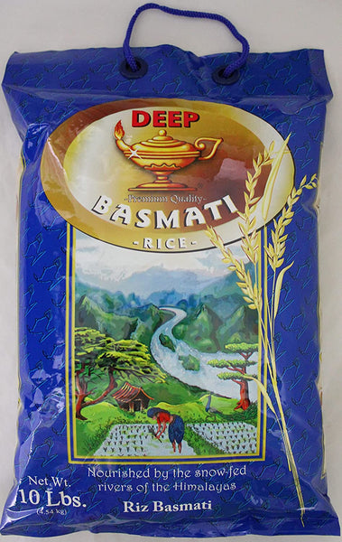 BASMATI RICE - DEEP FOODS - 10lb