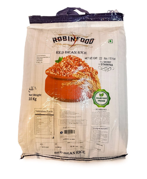 Red Bran Matta Rice - Robin Food Brand - 10kg