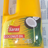 COCONUT OIL - Saras - 2Litres